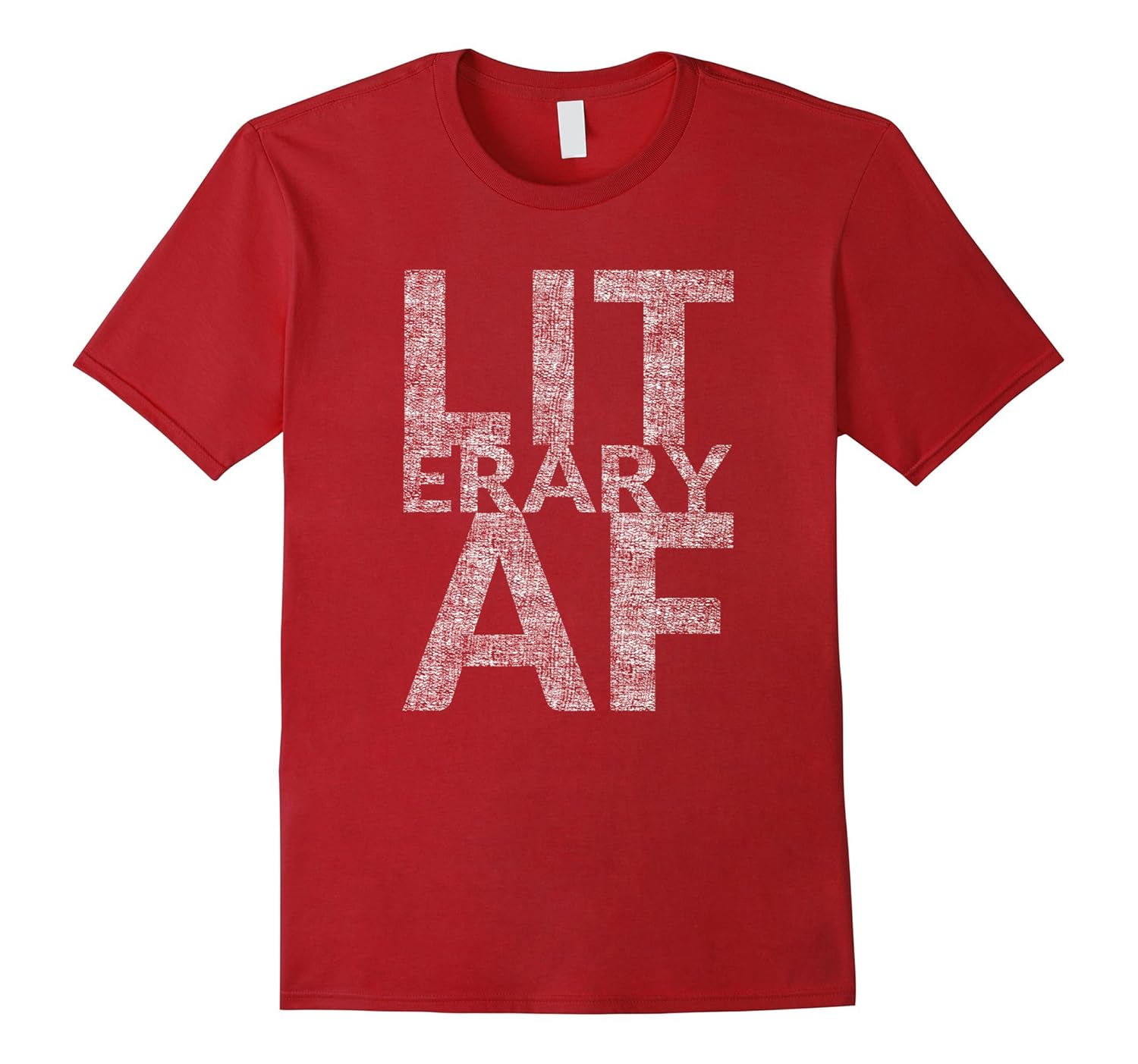 Literary AF T-Shirt (New Design for LIT AF Book Lovers)-ANZ