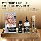 L'Oreal Paris Preference Hair Dye 9.12 Siberia Permanent Colour view 3