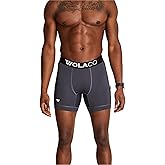 WOLACO North Moore 6" Compression Shorts Underwear with Phone Pocket