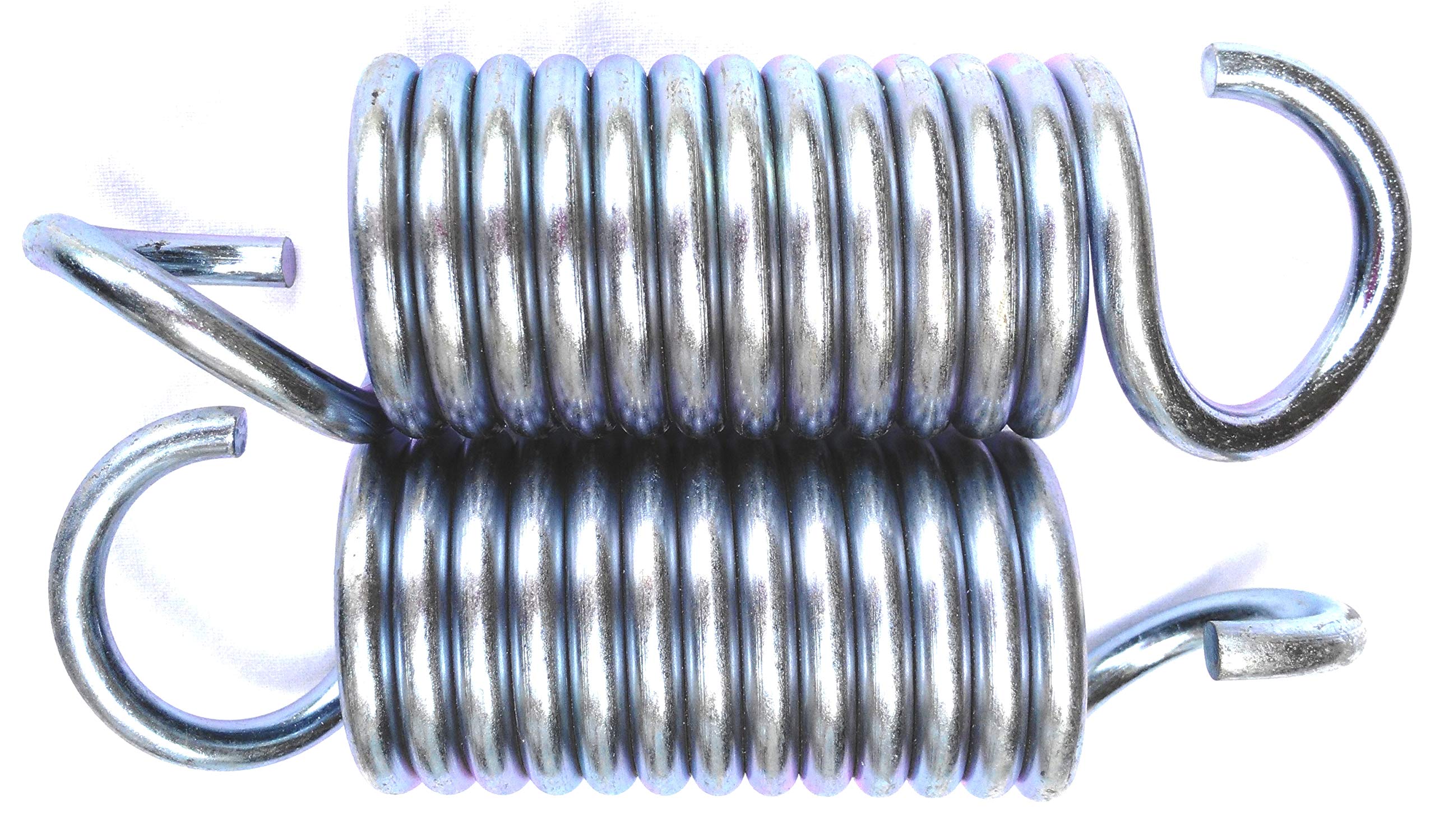 Heavy duty Spring for garden swing hamock extension spring suspension hooks various sizes and styles available (12cm 90 degree x 2)