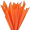 SUNCOLOR 120 Sheets 20"x14" Orange Tissue Paper for Gift Bags Packaging Glitter Art Tissue Paper for Crafts