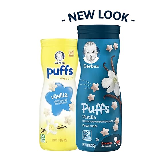 gerber vanilla puffs