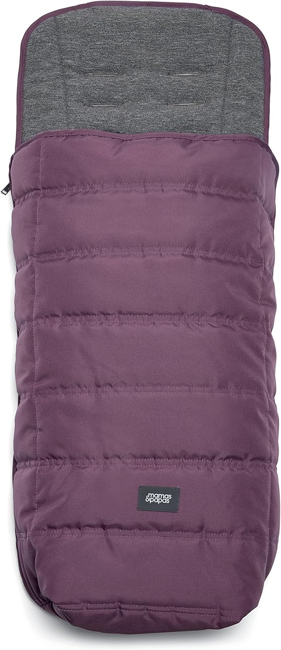 mamas and papas plum wine footmuff