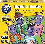 Orchard Toys Build A Beetle Mini Game Colour Matching 4-8 Travel