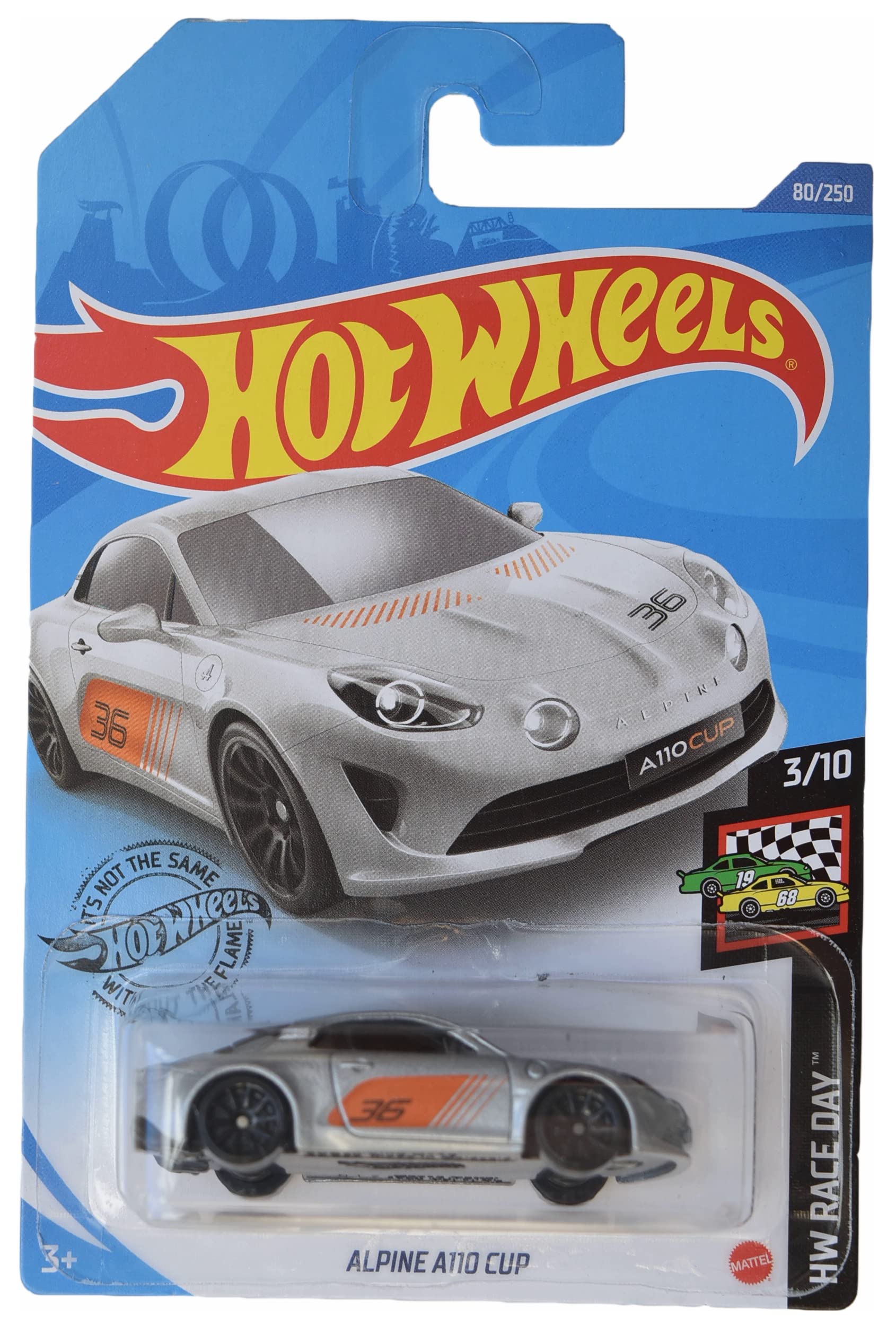 Hot Wheels Alpine A110 Cup, [Silver] 80/250 Race Day 3/10