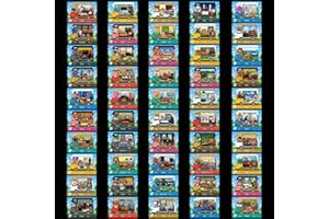 Gasusen 50PCS Welcome Series New Villager NFC Tag Card Mini Gaming Cards