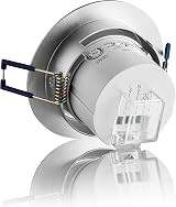 SEBSON PIR Sensor Ceiling 360° Flush Mount Infrared Motion Detector LED 3-8m view 3