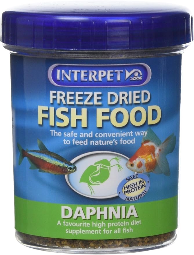 Interpet Freeze Dried Fish Food Daphnia 35g Amazon.co.uk Pet Supplies