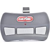 Genie 3-Button Garage Door Opener Remote - Remote Controls Up To 3 Garage Door Openers - Compatibility Only With Genie Intellicode Garage Door Openers Using 390MHZ - Model GITR-3