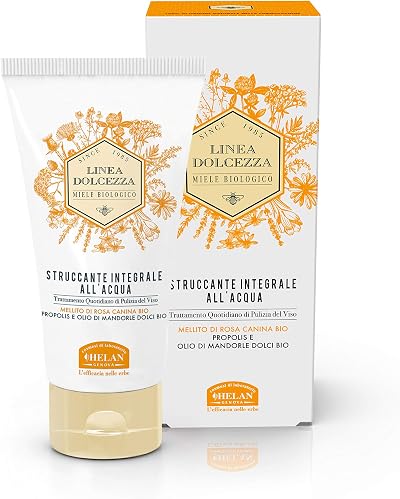 Helan Linea Dolcezza Face Wash Eye Makeup Remover Sweet Almond Oil Shea