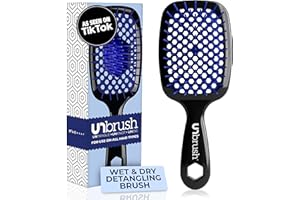 FHI HEAT Unbrush Detangling Hair Brush, Blue