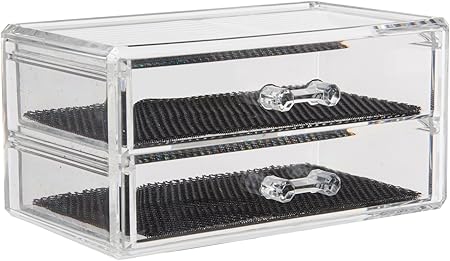 Item Organizador con Cajones, Acrílico, 19x12x9 cm: Amazon.es: Hogar