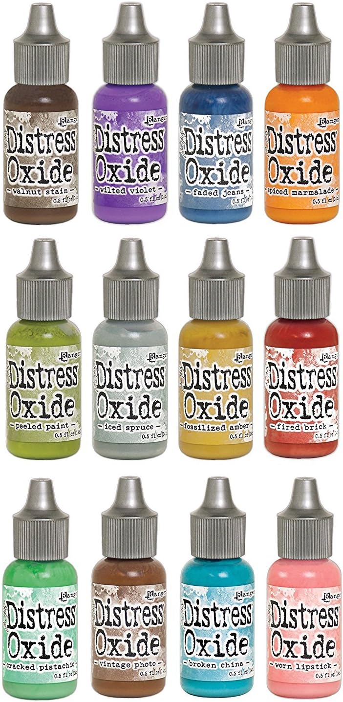 Special Bundle: Ranger Tim Holtz Distress Oxide Reinkers All 12 Colors!