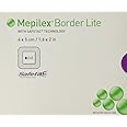 Mepilex Border Lite Dressing, 1.6" x 2", 10/Bx