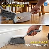 TDBS The Dustpan and Brush Store Dustpan and Brush Set Grey view 3