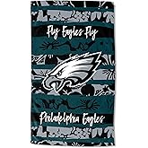 Northwest NFL Philadelphia Eagles Beach Towel, 35 x 60, Pocket