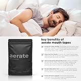 Aerate Mouth Tape for Sleeping 31 Strips White Dermatologically Tested view 3