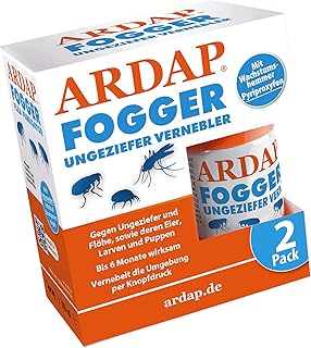 Quiko Ardap Fogger Ungeziefer Vernebler 2x100ml