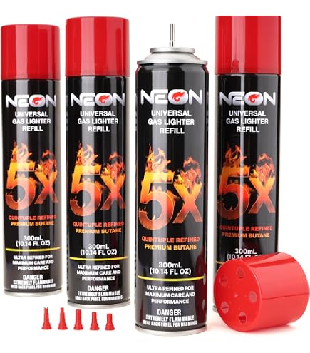 Amazon.com: Newport Zero Britane Premium Butane Fuel, 400ml Large