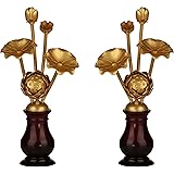 小田工房 真鍮製仏具 常花+具足花立セット