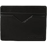 Perry Ellis Men's Perry Ellis Portfolio Card Holder With A Sliver Tone Logo