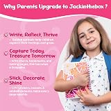 jackinthebox DIY Journal Kit for Girls 8-12 242 pcs Scrapbook Gift view 3