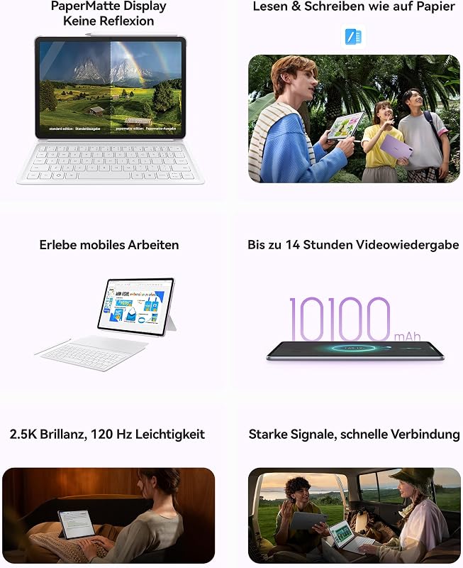 MatePad 11.5 2025 Tablet mit M-Pencil, 8+256GB