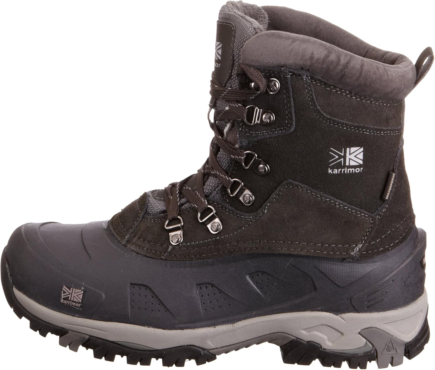 Karrimor mens snowfur 3 weathertite snow boots black Clearance