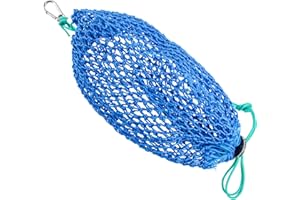 A1FISHER Mesh Bait Bags with Rubber Locker Crabbing Equipment for Crawfish Minnow Lobster Fishing Crab Traps Catfishing