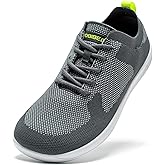 HOBIBEAR Men Barefoot Shoes | Wide Toe Box | Mesh Casual Sneakers