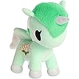 Aurora® Enchanting ©Tokidoki Flower Power Water Lily Unicorno Stuffed Animal - Bright & Colorful Design - Showpiece Plush - Green 7.5 Inches