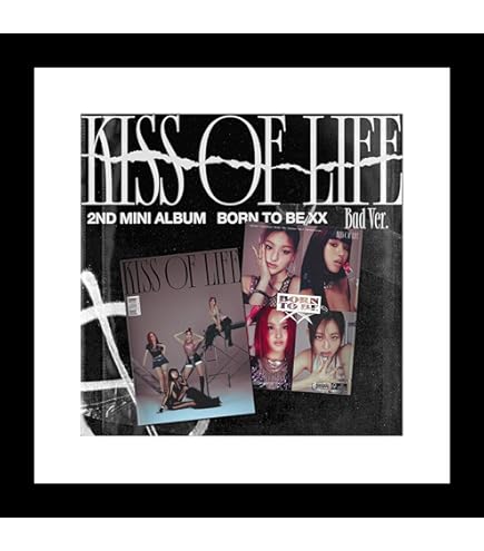 KISS of Life Midas Touch 1st Single Album CD+Photocard+Contents+