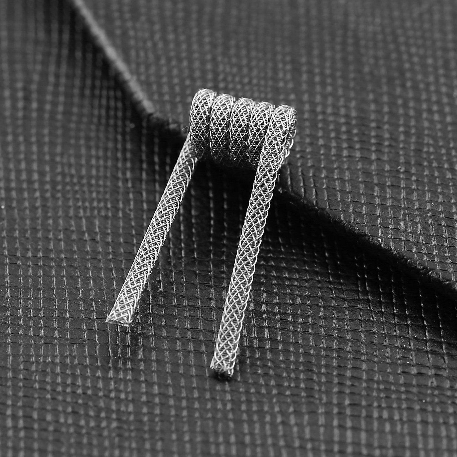 Braid fused staple 6 ft - AWG (Flat 0.1x0.3) x 8 +36GA+38GAx16 Resistance Wire,Nichrome 80 Prebuilt Wires for Household Wiring Use with Cotton