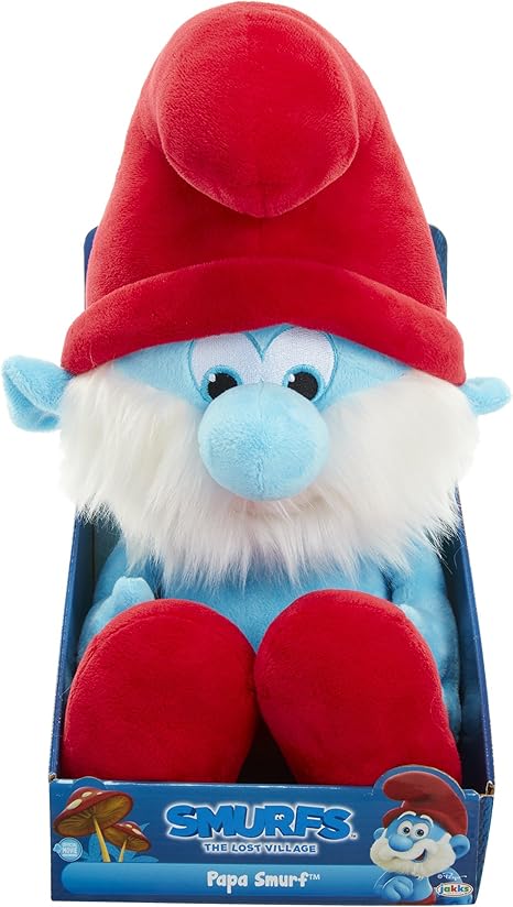 peluche pitufo gruñon