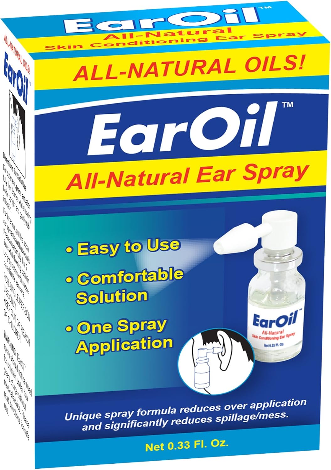 Provent AllNatural Ear Oil, 0.5 Fluid Ounce Amazon.ca Health