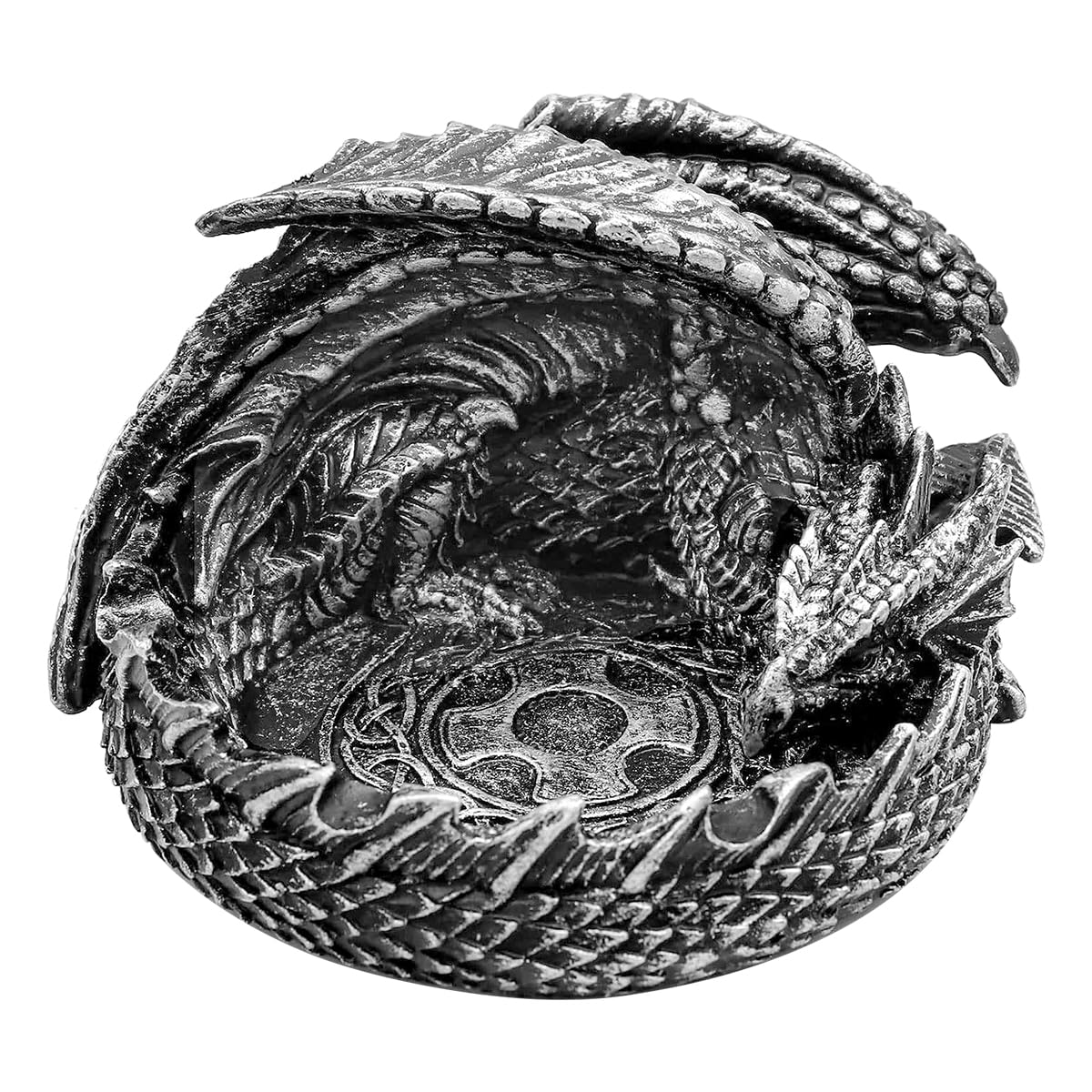 Namvo Dragon Dice Jail Guardian DND Dice Tray Holder for Dice Games like RPG DND and Other Table Games Dungeons and Dragons Accessories Novelty DM RPG Gift Dragon Statue Decor