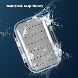 Gonex Fly Boxes Two-Sided Waterproof Lightweight Grey 10.4x7.6x3 cm view 7