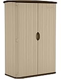 amazon.com : suncast wood/resin vertical shed : storage