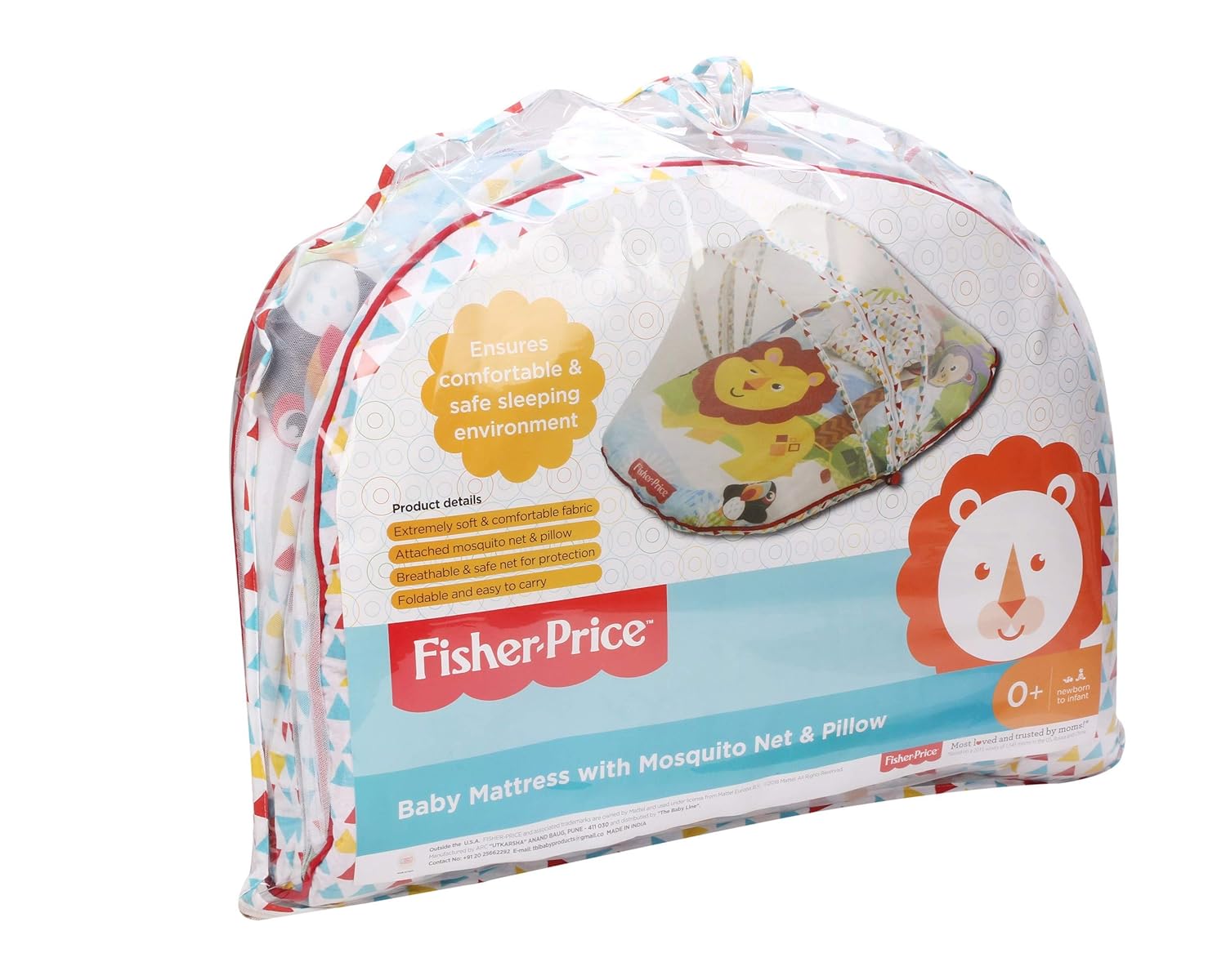 fisher price baby bed with mosquito net