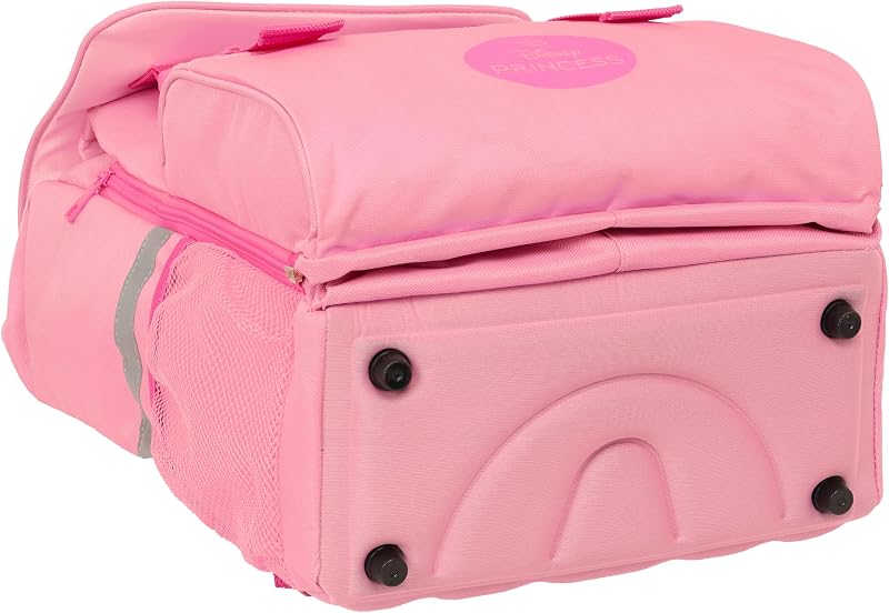 PRINCESAS - Sac à dos pour enfant, extensible, facile à nettoyer, idéal pour les enfants de différents âges, confortable et polyvalent, qualité et résistance, 28,5 x 15 x 41 cm