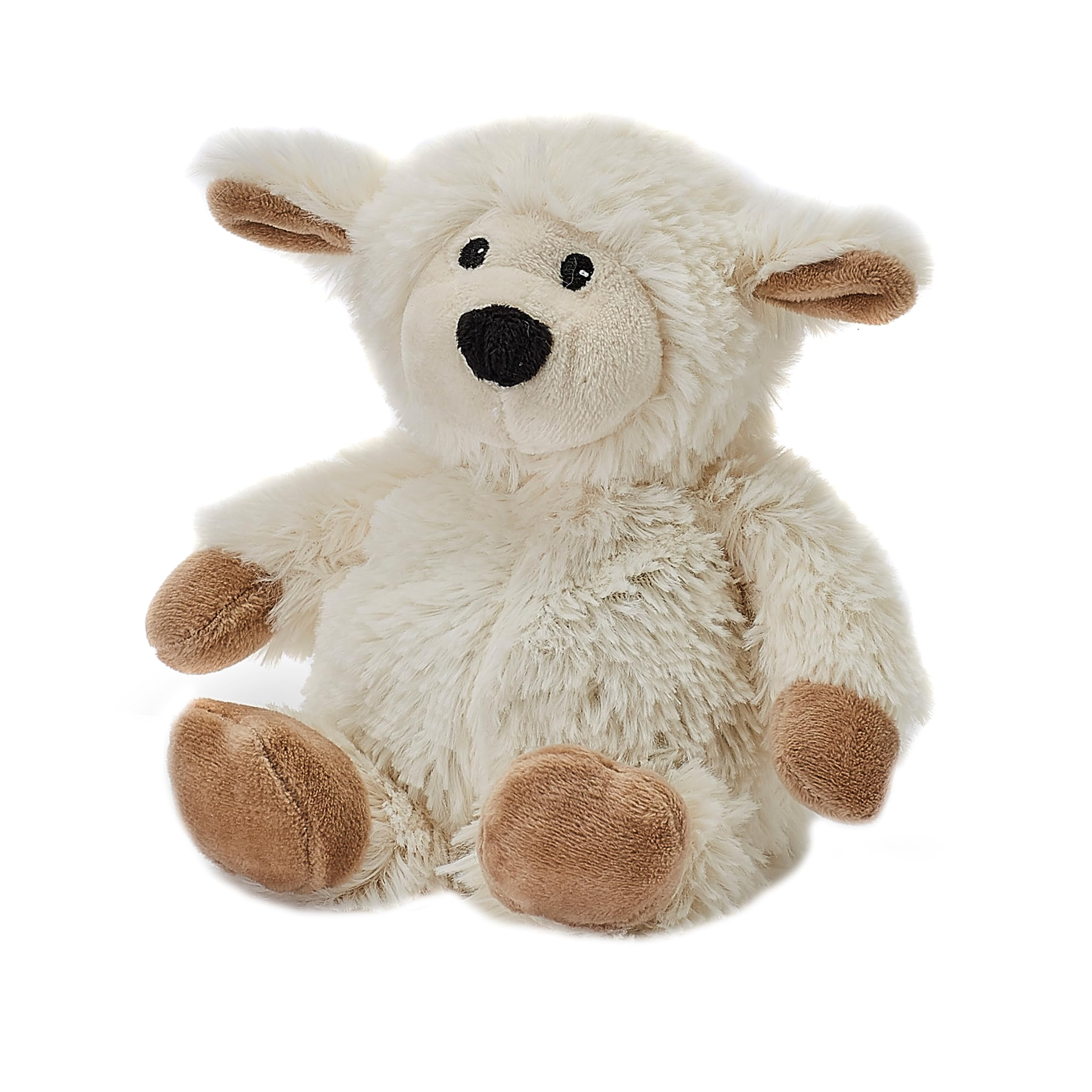 Warmies Junior Sheep Heat Pad, Fully Heatable and Weighted Teddy Slightly Scented with French Lavender, Chill in The Freezer or Heat in Microwave, Heat Pad — image 1