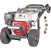 Simpson 61014 3500 PSI at 2.5 GPM Honda GX200 with AAA AX300 Axial Cam Pump Cold Water Professional Gas Pressure Washer PS61002-S