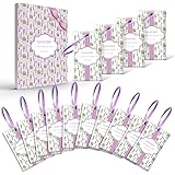 LA BELLEFÉE Lavender Scented Sachets for Drawers and Closet, 14-Packs Fragrance Packets Perfume Envelopes Sachets, Idea for H