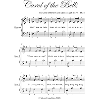 Carol of the Bells Easy Piano Sheet Music book cover