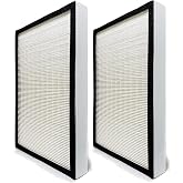 Nispira True HEPA Filter Replacement Compatible with Vornado Air Purifier AQS 25 35 Part MD1-0004. 2 Pack
