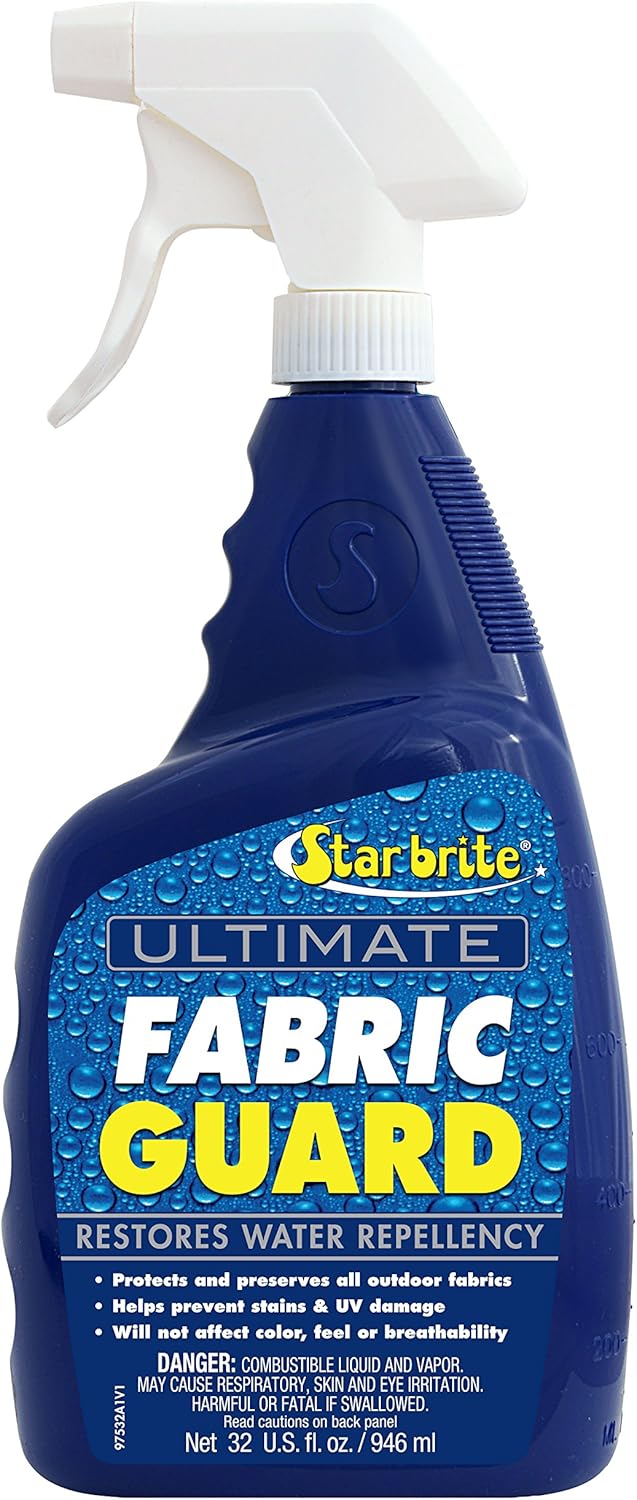Star Brite Ultimate Fabric Guard – Water & Stain Repellant Waterproofing Spray – 32 oz (97532)