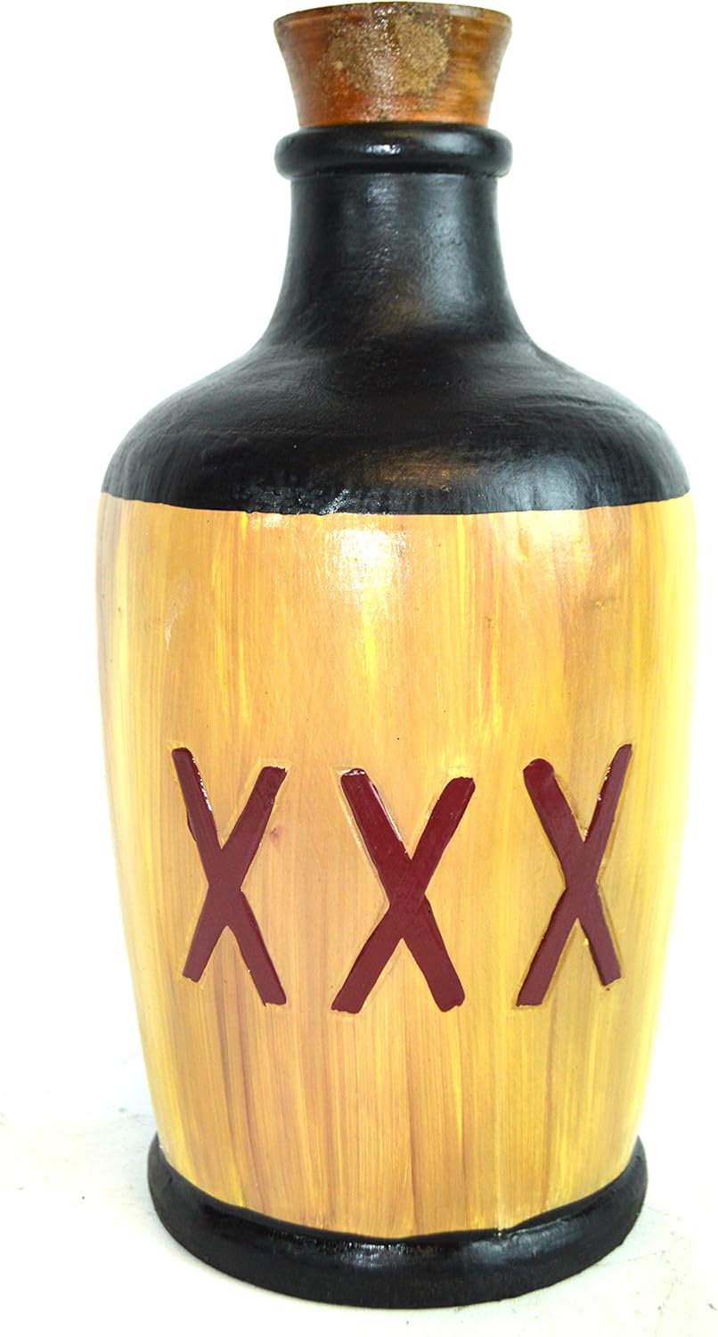 MOONSHINE WHISKEY vodka corona bud wood hillbilly xxx JUG BOTTLE