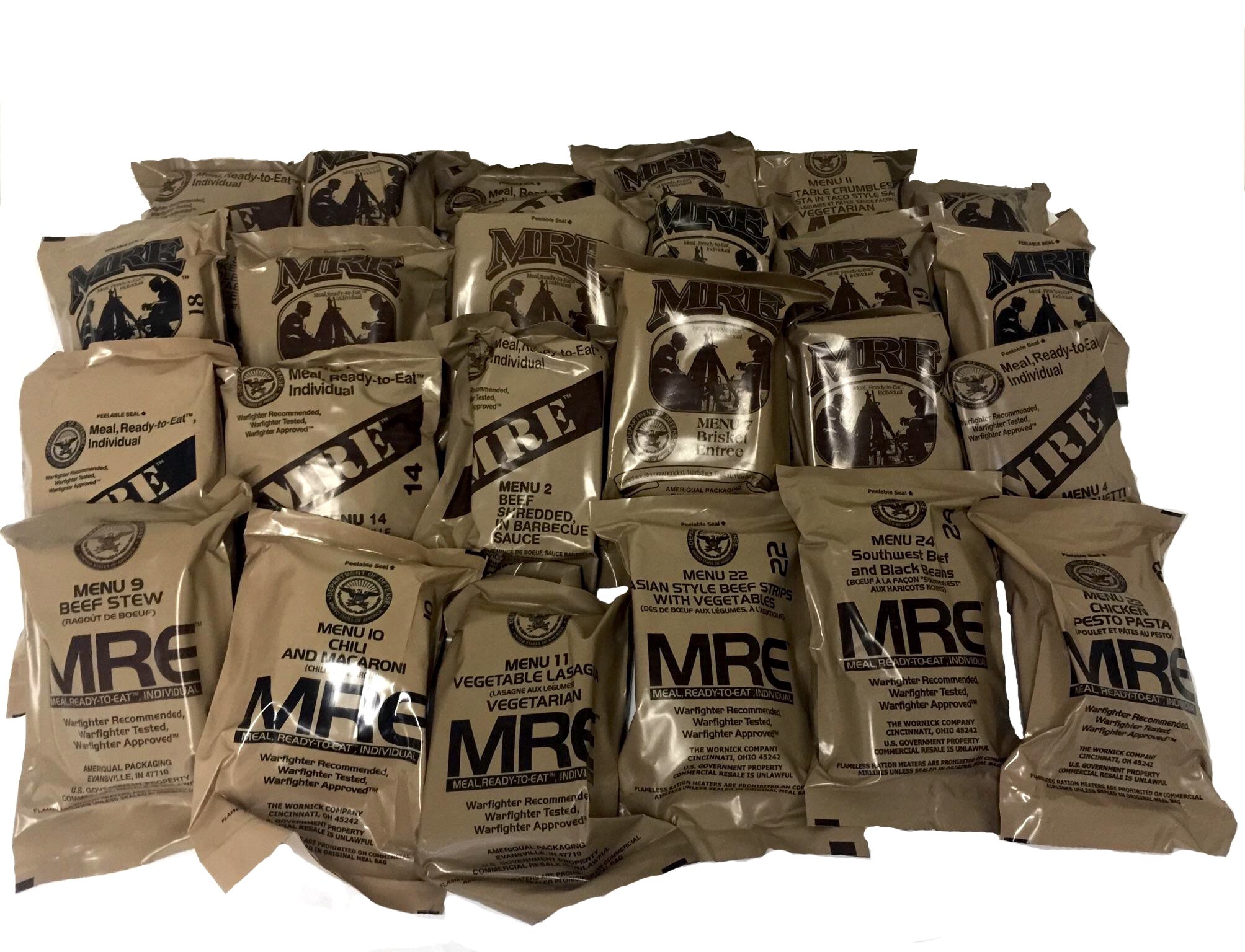 2017 Inspection US Military MRE A and B Case Buy Online in UAE