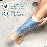 JFA Medical Waterproof Shower Leg Cast Covers - Box of 3, Half Leg view 2
