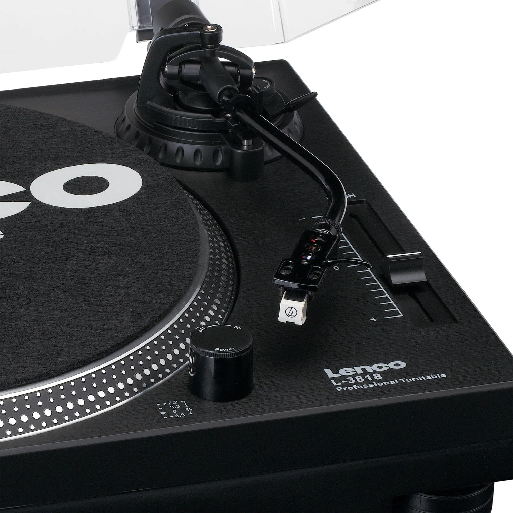 Lenco L-3818BK - Plattenspieler - Schallplattenspieler - Vinyl Player 4